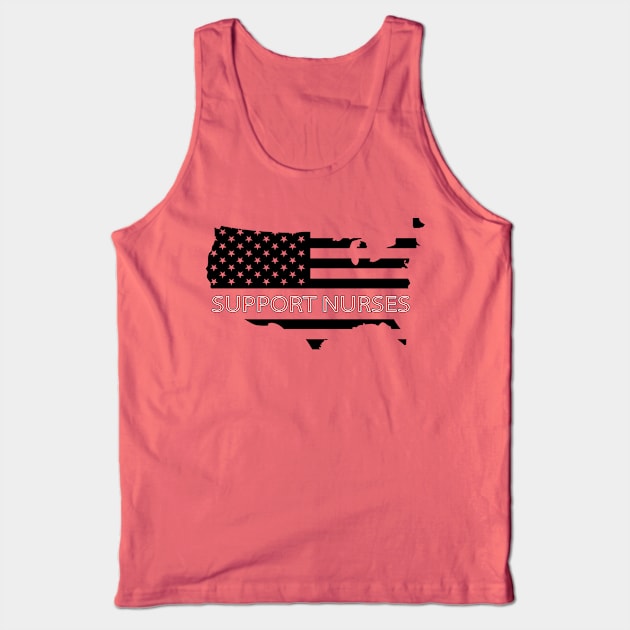 Support Nurses flag Tank Top by B3pOh